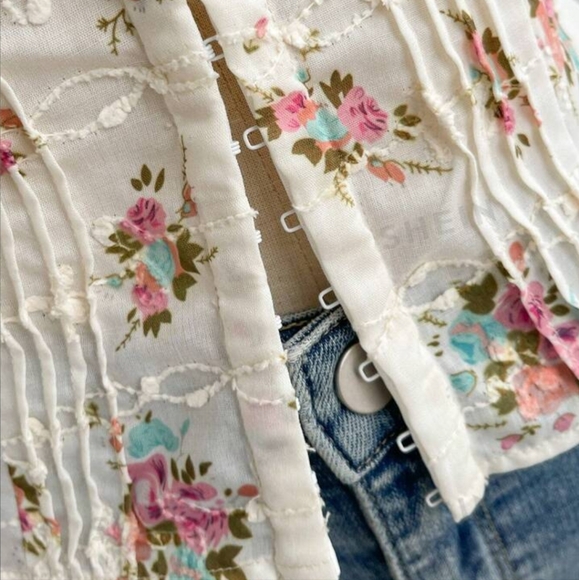 Floral Corset Top - Picture 6 of 8